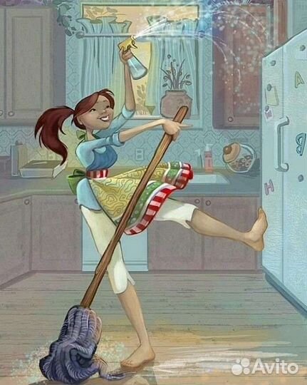 Уборка квартир, помещений, частных домов