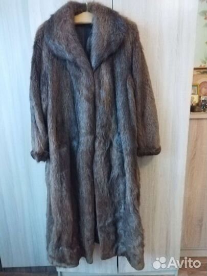 Шуба из нутрии размер 50 52
