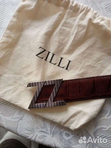 Ремень кожаный 100/34 Zilli