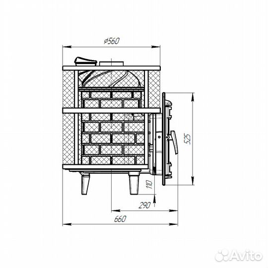 Печь Для Бани Атмосфера М ктт сетка нержавейка