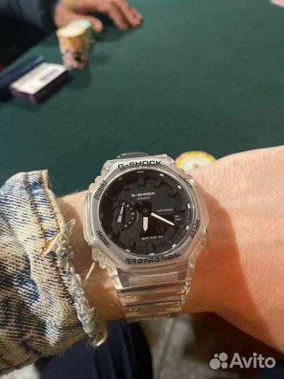 Наручные мужские часы Casio G-shock S2100 в Южно-С