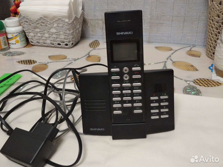 Радиотелефон Шиваки в рабочем состоянии