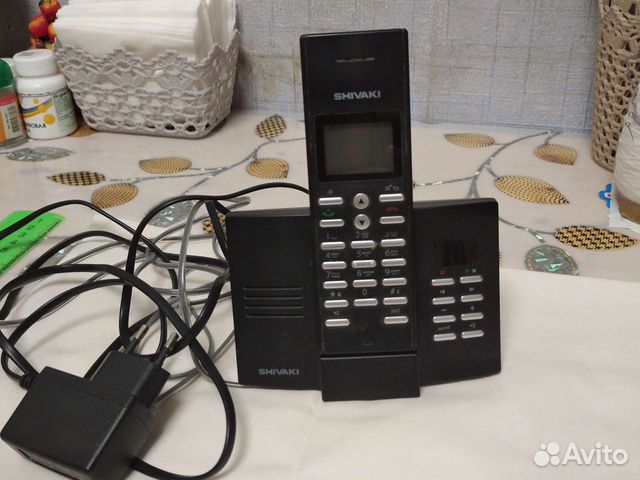 Радиотелефон Шиваки в рабочем состоянии