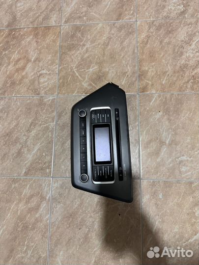 Штатная магнитолая кия рио