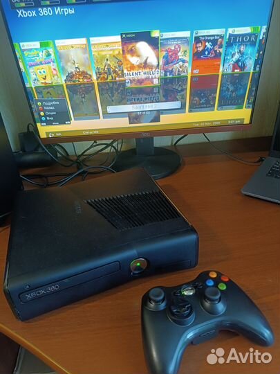 Xbox 360 slim прошитый
