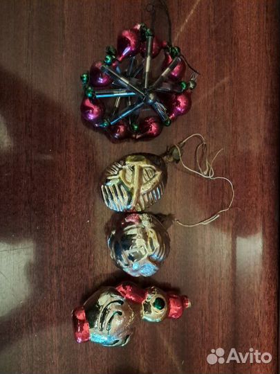 Елочные игрушки СССР