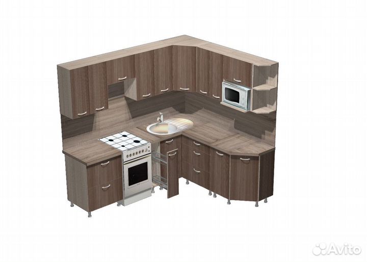 Кухня угловая