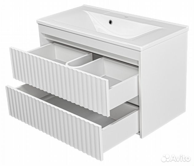 Тумба с раковиной Brevita Balaton BAL-06090-01-01П