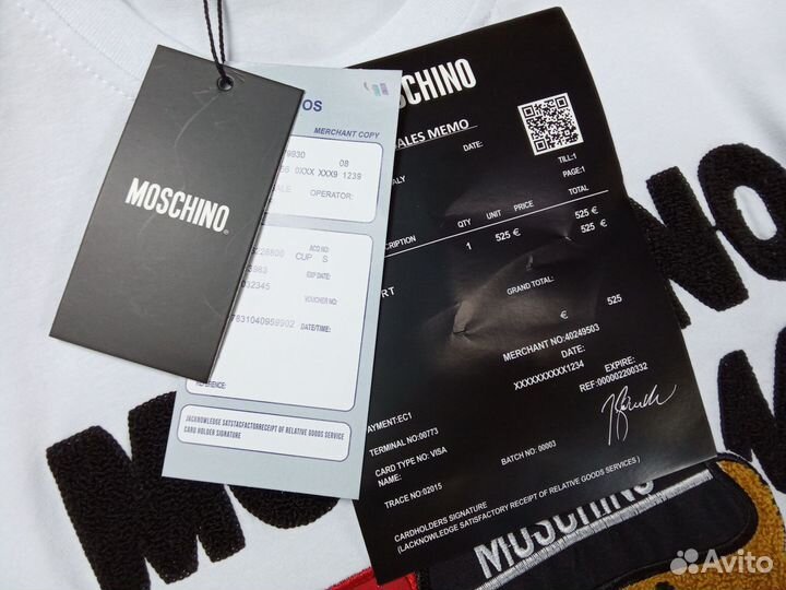 Футболка Moschino Premium