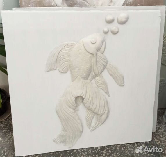 Картина барельеф