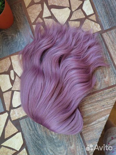 Парик сиреневый каре. Новый, классный