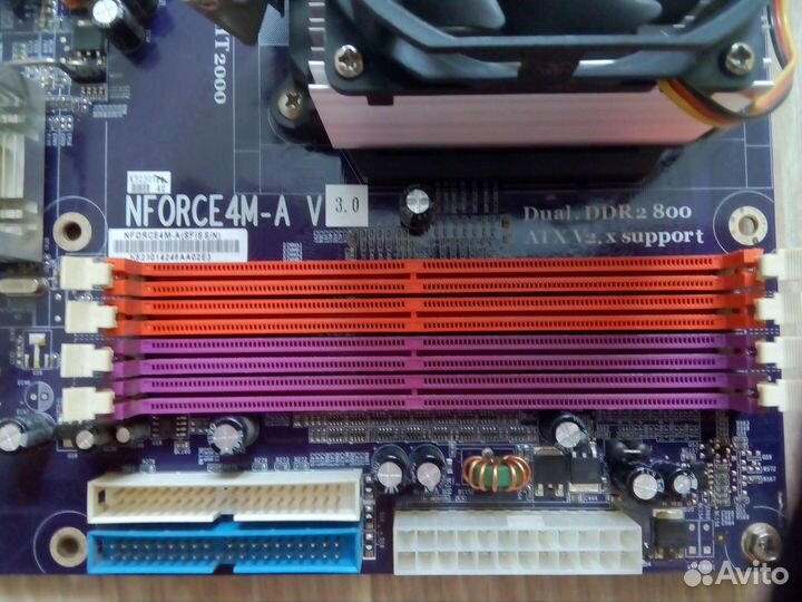 Материнская плата nforce4M-A