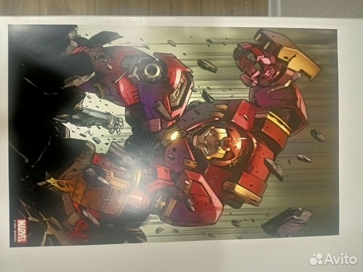 4 постера Marvel Железный Человек