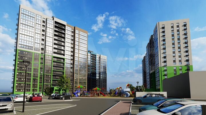 Квартира-студия, 27,1 м², 13/16 эт.