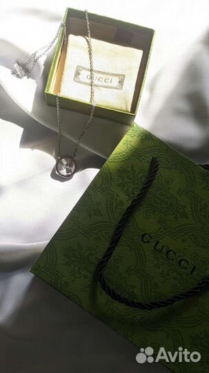 Подвеска колье gucci