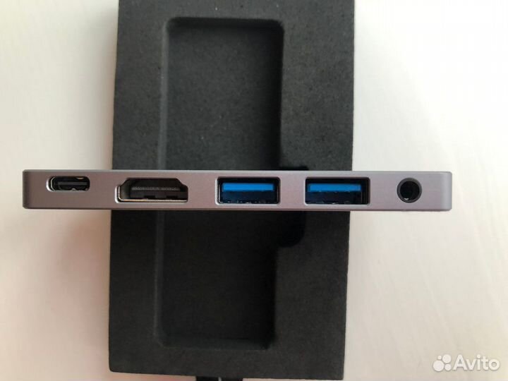 USB HUB Type-c 4 разъёма (новый)