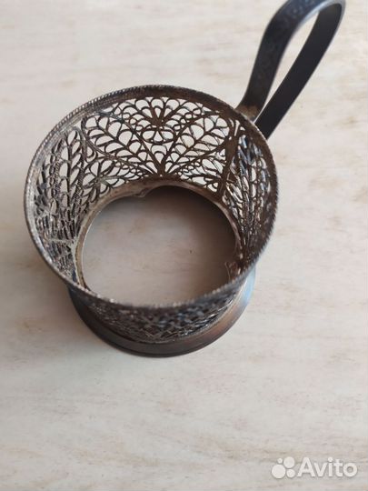 Подстаканник СССР. Филигрань. Новый