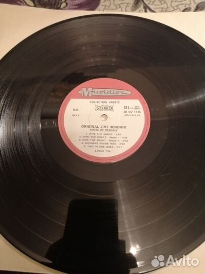 Винил Джими Хендрикс