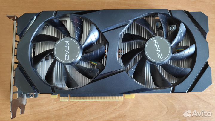 Видеокарта KFA2 GeForce RTX 2060 1-Click OC 6GB