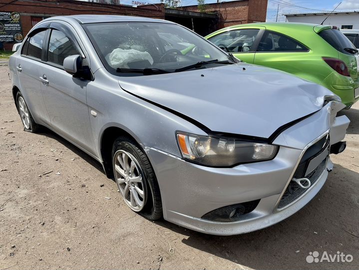 Mitsubishi Lancer 1.6 AT, 2012, битый, 168 500 км