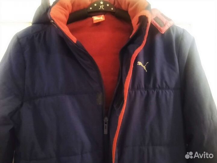 Куртка 152 Puma для мальчика утеплённая качество