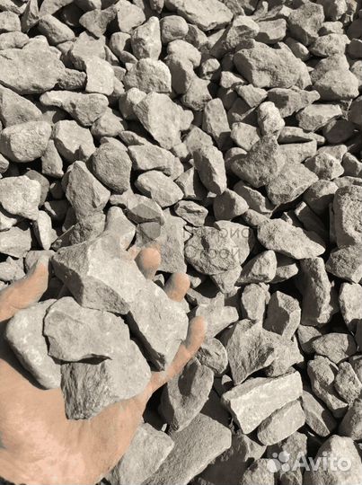 Щебень гравийный доставка