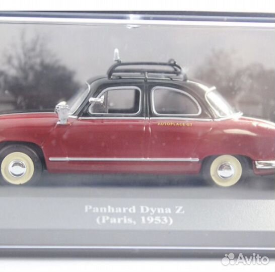 Panhard Dyna Z масштабный автомобиль