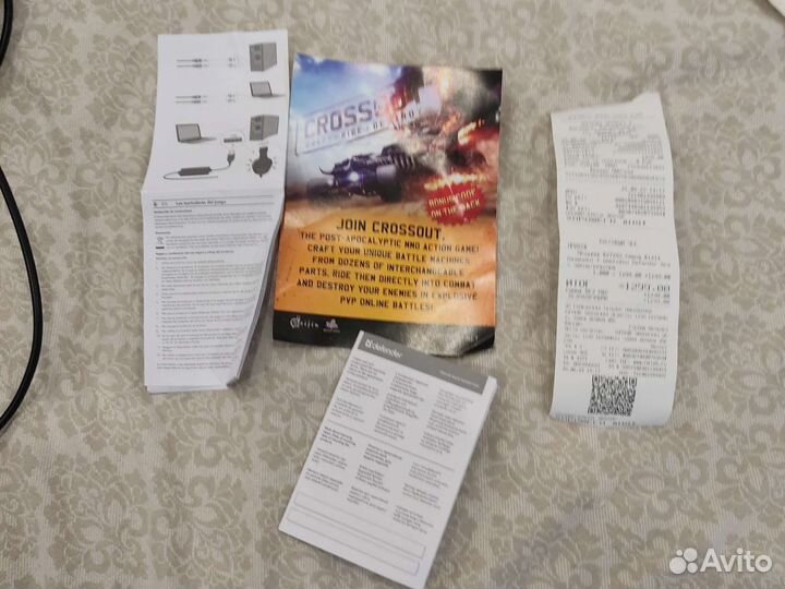 Игровые наушники с микрофоном для пк