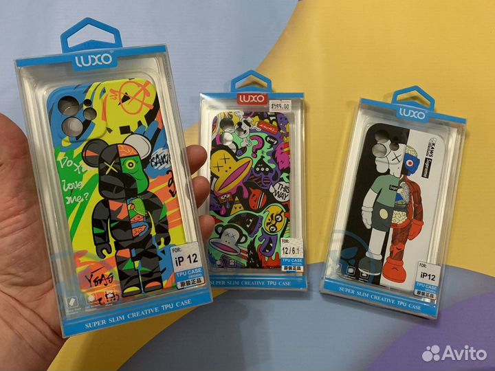 Чехол на iPhone 12 / 12pro / 12promax kaws