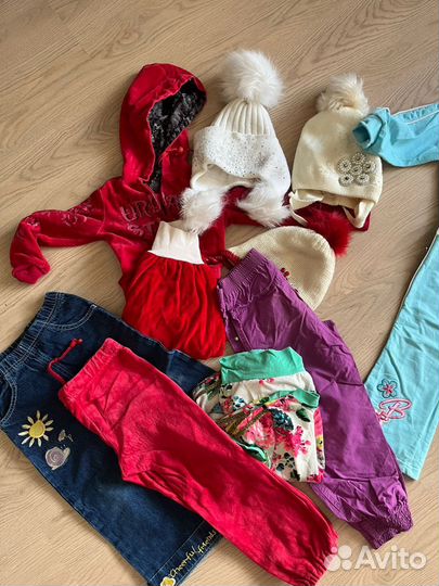 Вещи пакетом на девочку