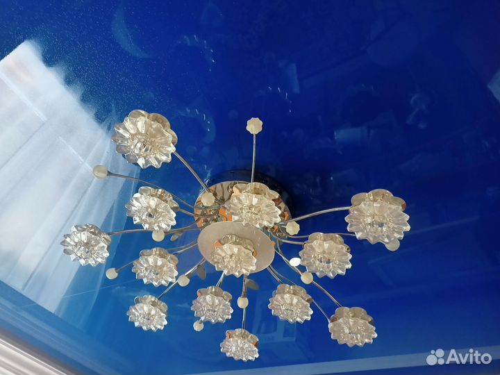 Люстра потолочная бу