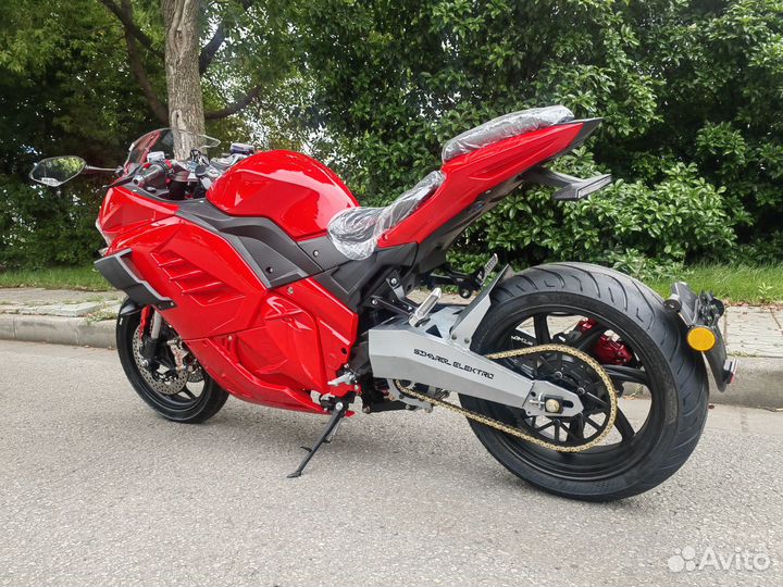 Электромотоцикл SE-Panigale S (76v 80ah) красный