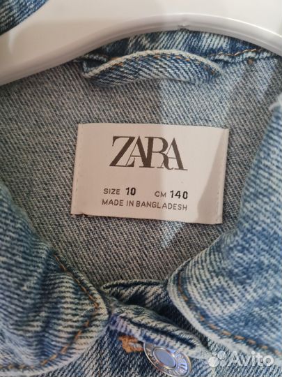 Джинсовая куртка для девочки