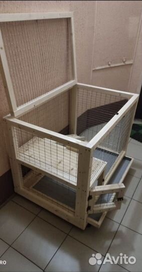 Клетка-Вольер для енотов, хорьков, котов, кроликов