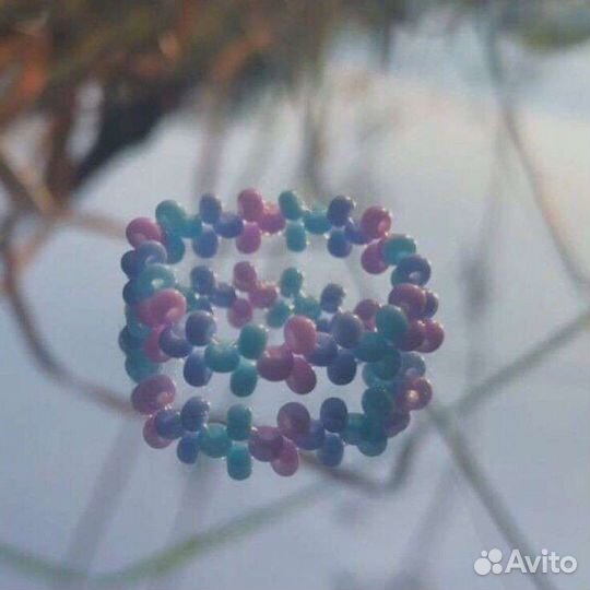 Кольцо из бисера