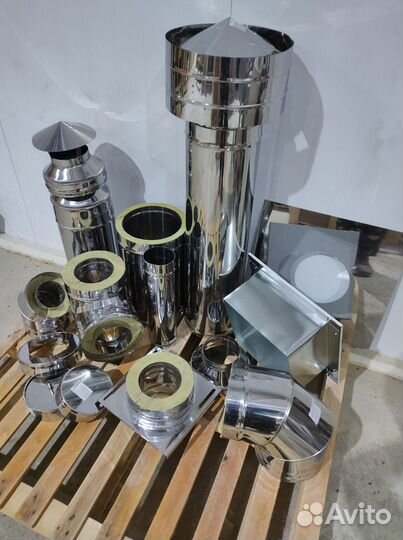 Дымоход 4 м Комплект Диаметр 200х300