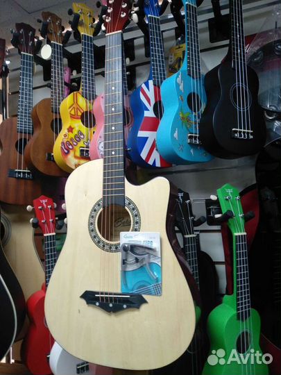 Гитара + каподастр