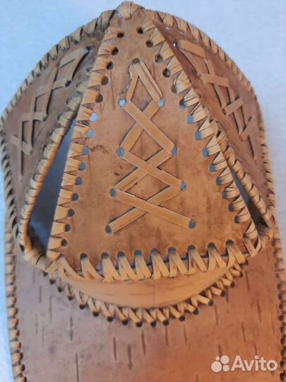 Кепка унисекс из бересты