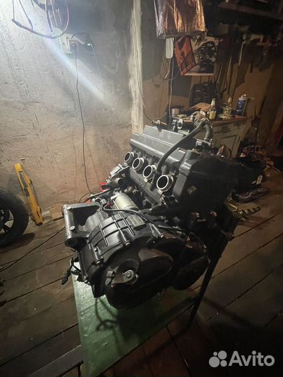 Двигатель honda nornet 600cm 2007г