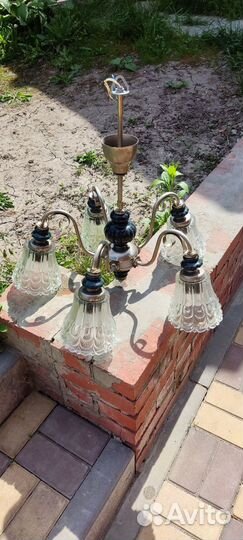 Люстра потолочная советская