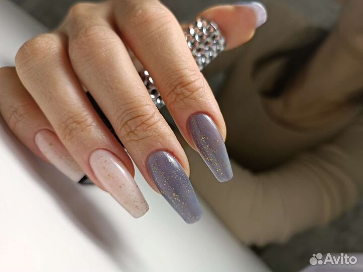 Маникюр/Покрытие гель-лак/Укрепление/Наращивание
