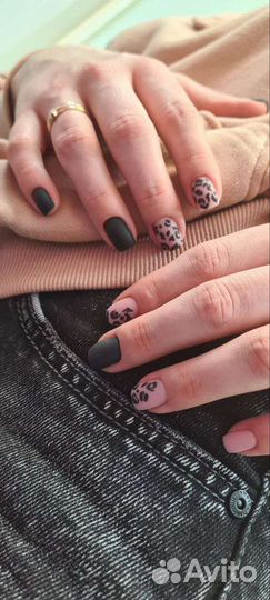 Маникюр наращивание