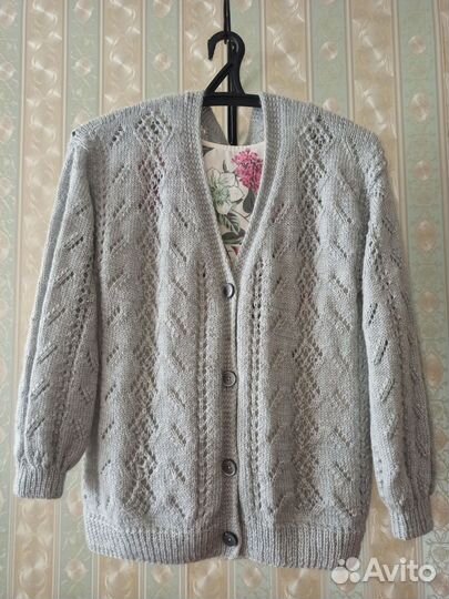 Кардиган женский ажурный