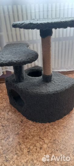 Когтеточка домик для кошки бу