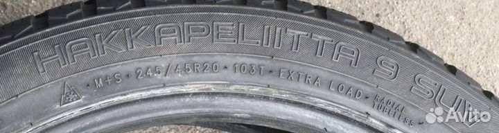 Nokian Tyres Hakkapeliitta 9 SUV 245/45 R20