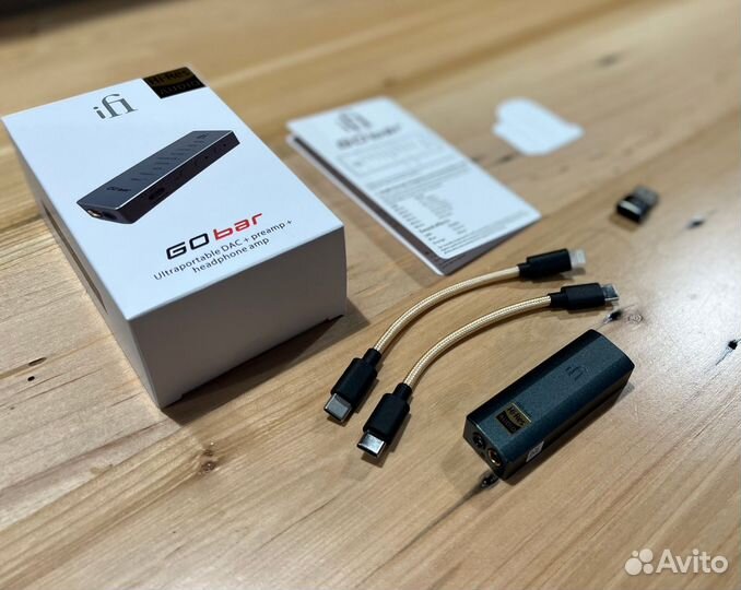 Цап/усилитель для наушников Ifi go bar
