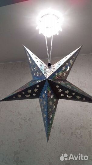 Новогоднее украшение звезда