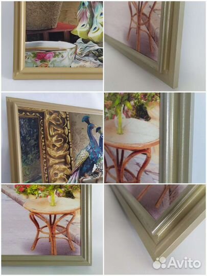Багеты алюминиевые рамки для картин по 3м