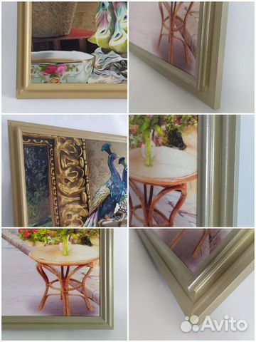 Багеты алюминиевые рамки для картин по 3м