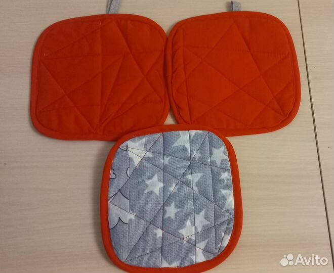 Прихватки Кухонные набор 3 шт